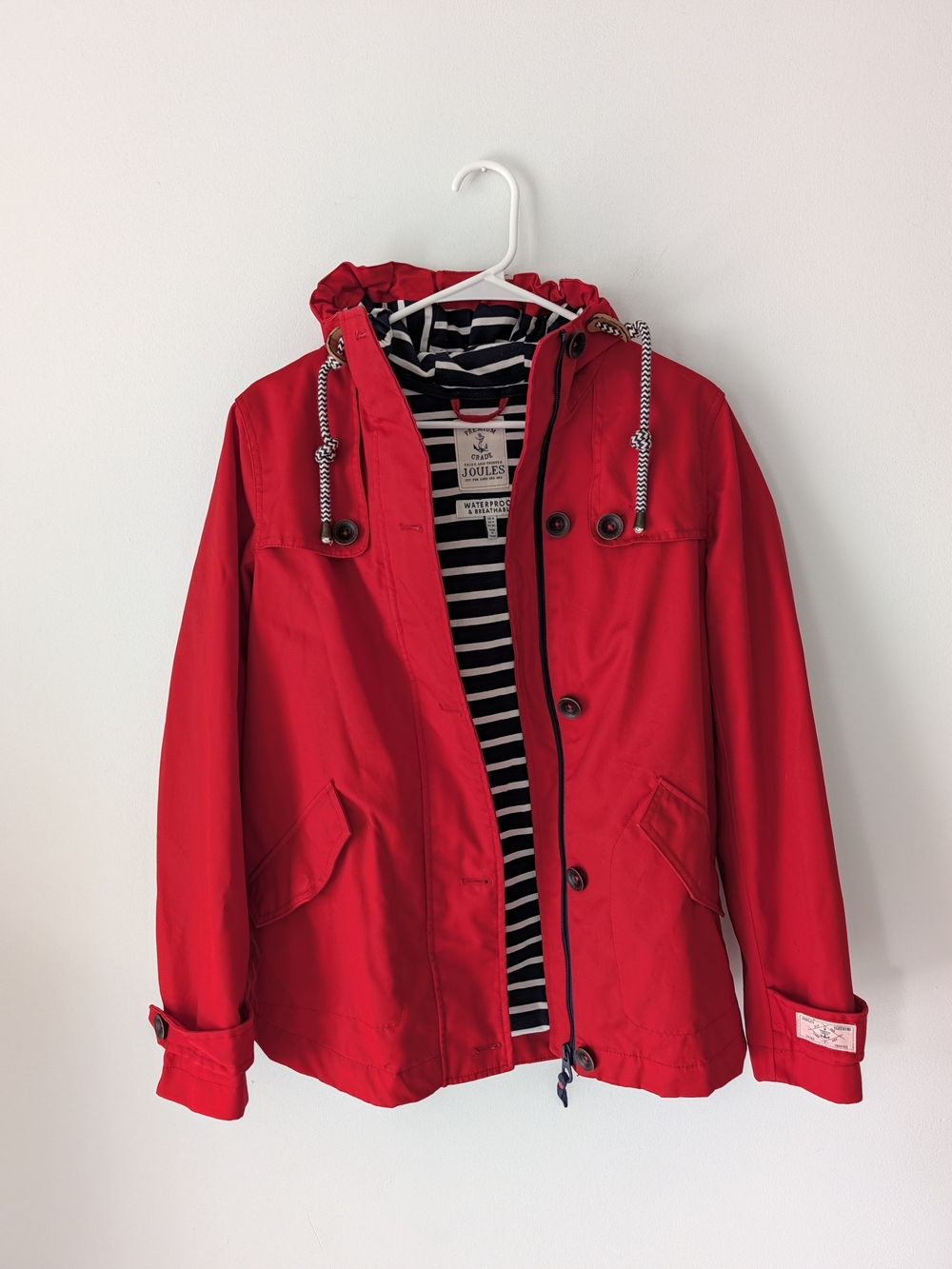 Joules Bright Red Jacket